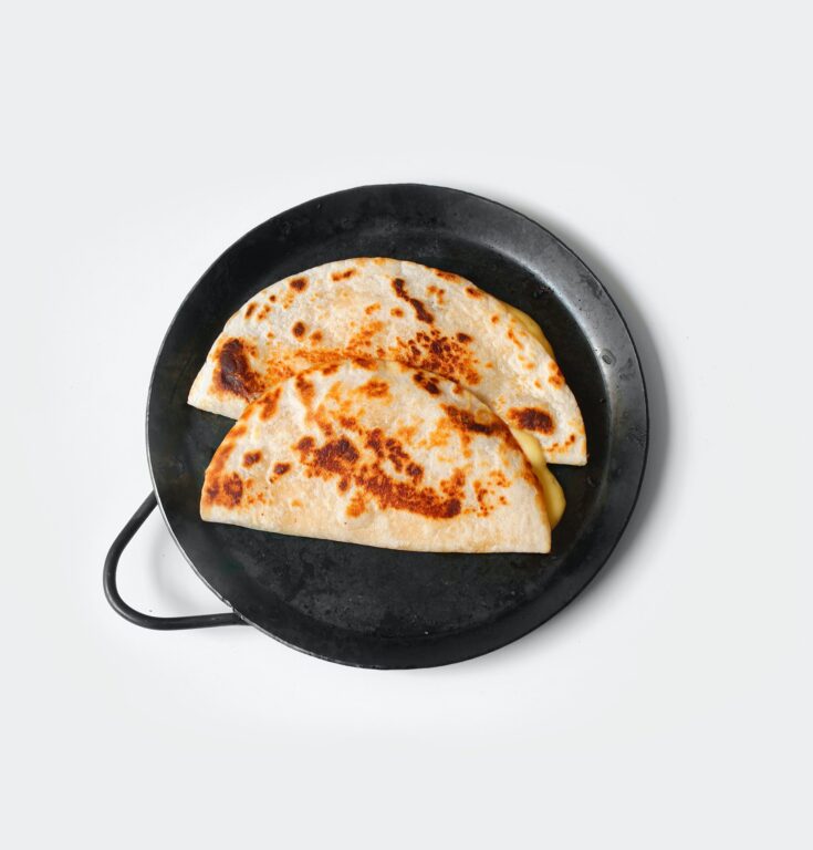 Refried Bean Quesadillas
