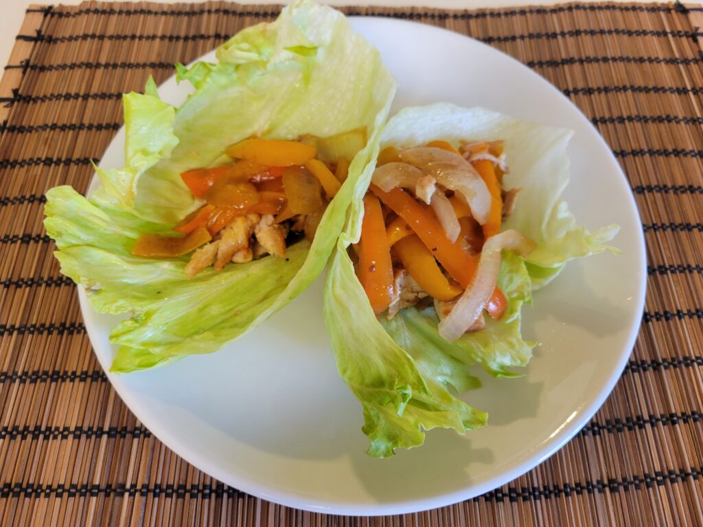 Easy & Healthy Chicken Teriyaki Wraps