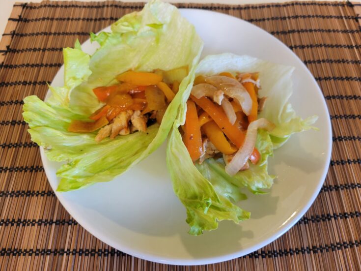 Easy & Healthy Chicken Teriyaki Wraps